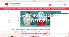 Desktop Screenshot of floristchennai.com